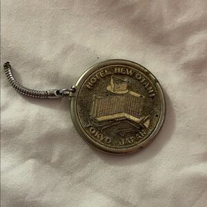 Vintage Hotel Keychain